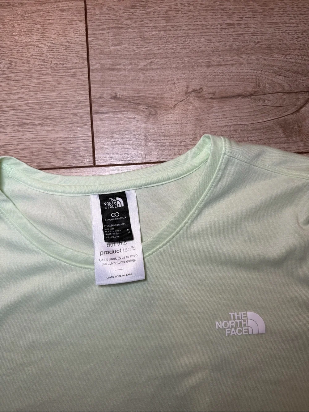 The North Face Mint Green Short Sleeve Tee - Picture 3 of 4